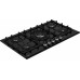 BCT90GG1 Beko 90 cm Black Glass Gas Cooktop